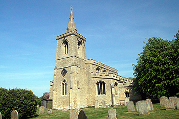 The church from the south-west May 2011